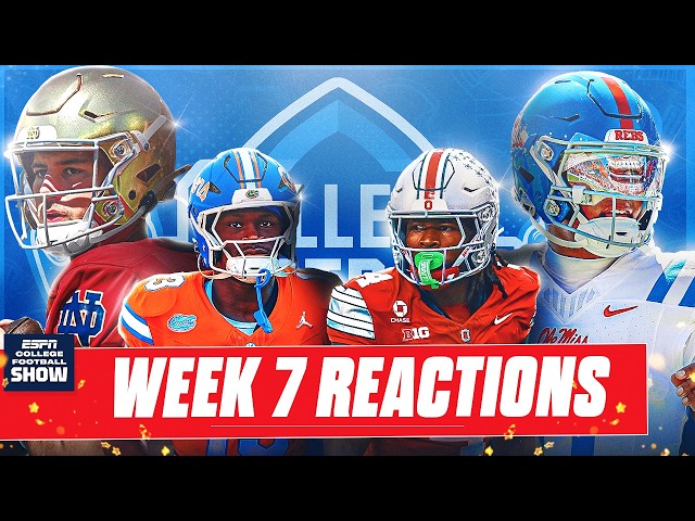 🚨 ABSOLUTE CHAOS in Week 7 of College Football | The CFB Show 🏈