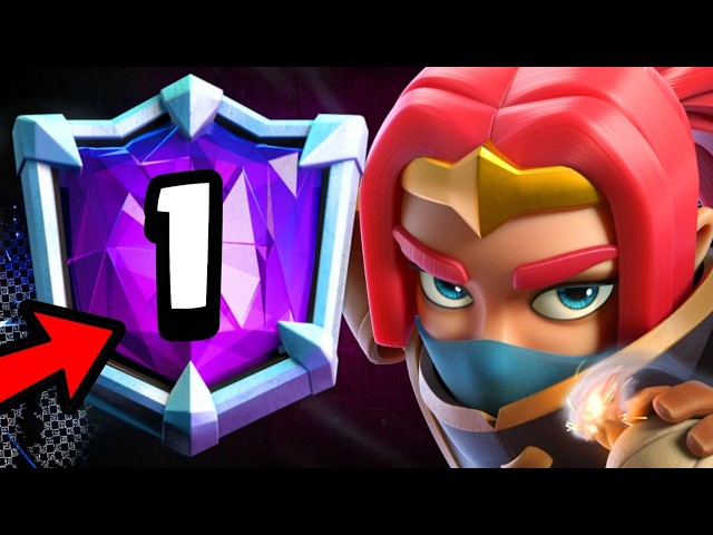 TOP LADDER PUSH TO #1 - Clash Royale