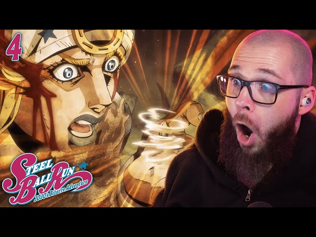 FINGERNAILS SPINNER! | STEEL BALL RUN Episode 4 Reaction | JoJo's Bizarre Adventure Part 7