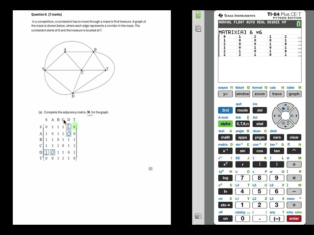 Graph Theory - HLAI Worked solution