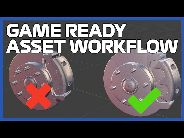 Turning An Old 3D Model Into A AAA Game Ready Asset (Full Production Process)
