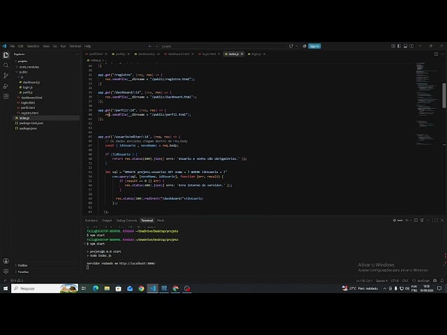 Parte 10   FINAL - CRUD COMPLETO -   Vídeo 3