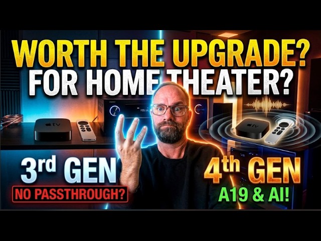 Apple TV 4K 4-го поколения против 3-го: полный разбор для домашнего кинотеатра!