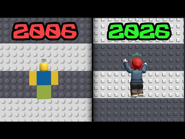 ROBLOX 'Wallhop' Evolution (2006-2026)