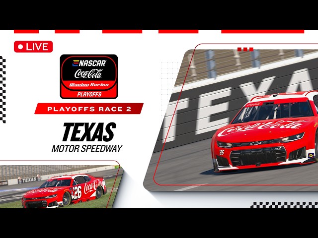 eNASCAR Coca-Cola iRacing Championship Series Playoffs | Race 11 | Texas Motor Speedway
