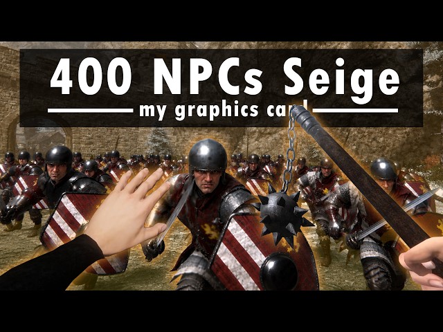 Simulating a Medieval War in VR Broke my Computer