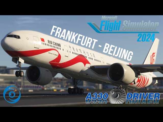 A Config and Route we Don't Fly Every Day | Air China 777 | Frankfurt - Beijing | Real Airline Pilot