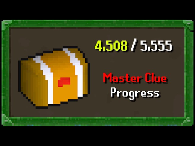 [October 2026] Master Clue Progress (4,508 / 5,555)