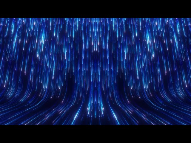 blue Particle Rain Led Light wall VJ Loop motion background, Video background Loops, Donivisuals