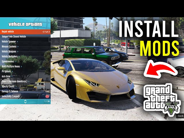 How To Install GTA 5 PC Mods - Step By Step