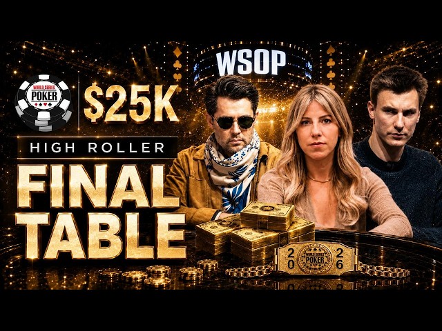 $25,000 NLH High Roller - Final Table | World Series of Poker