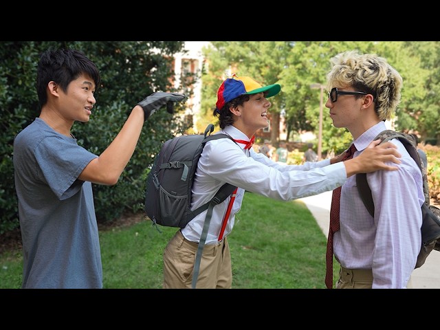 Fake Nerds Troll College Students!