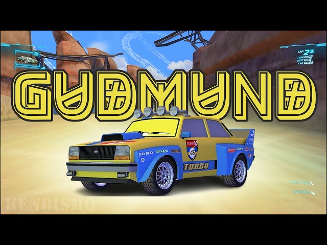 Gudmund - Canyon Run - Extreme Speed - Cars 2 Project Trilogy Pack 2 Mod
