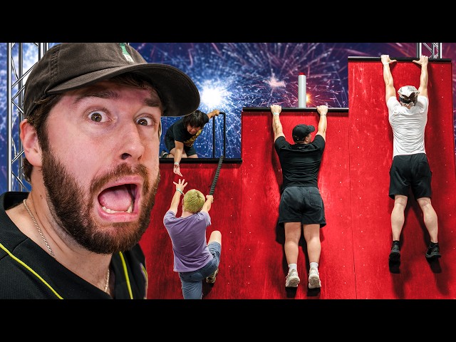 We Tried a Ninja Obstacle Course