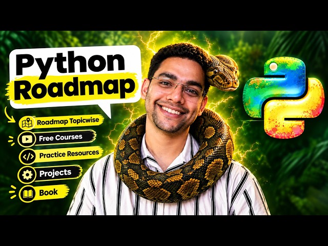 How I mastered Python Programming in College: Complete Roadmap + Free Courses + Projects + Book PDF!