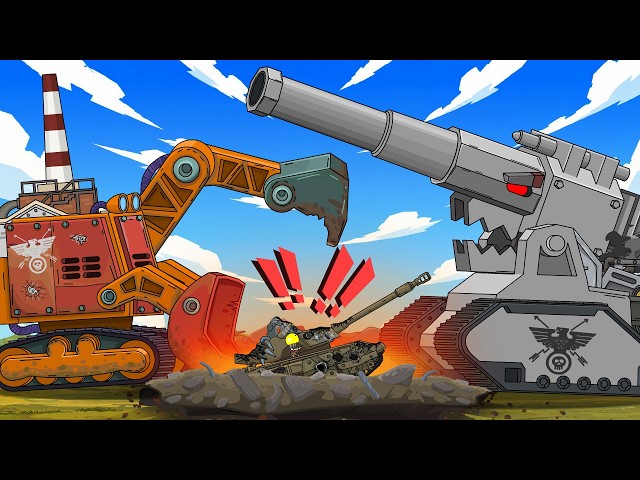 STRONGMAN TANK | NOW I’M ALONE AGAINST THE REICH! Cartoons about tanks