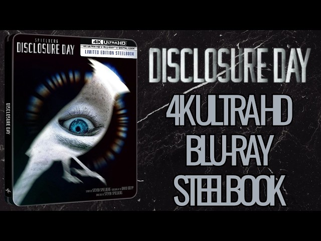 Disclosure Day Limited Edition 4K Ultra HD + Blu-ray + Digital Collectible Steelbook