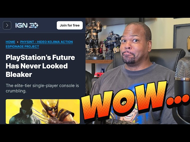 IGN Says Playstation's Future has Never Looked BLEAKER!