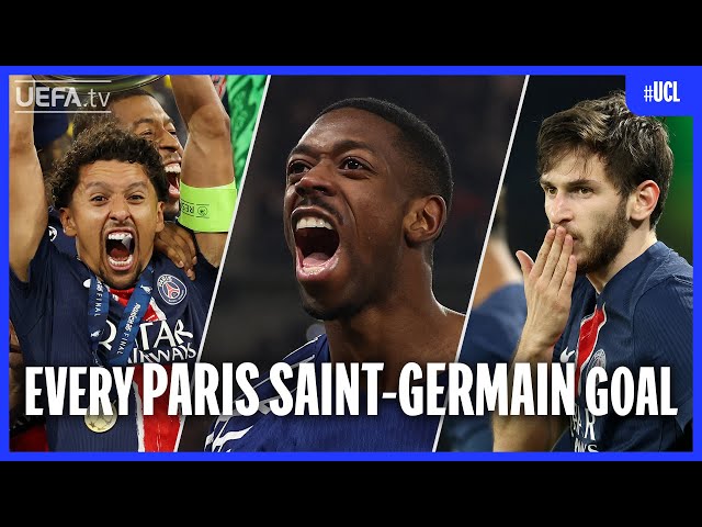 EVERY Paris Saint-Germain Goal To Win The Champions League! 😱