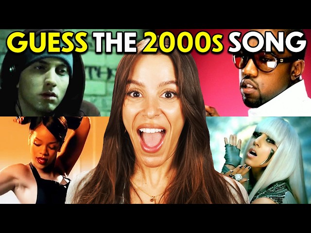Can You Guess The 2000s Song Without Hearing The Music?