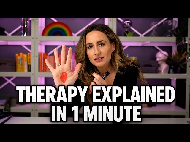 Psychologist Explains Therapy In Under 1 Minute