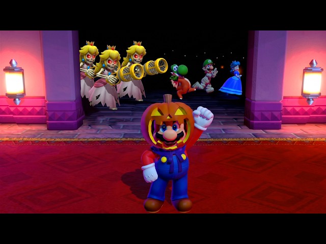 Super Mario Party Minigames - Mario Vs Daisy Vs Luigi Vs Yoshi | 4K UHD