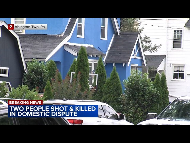 2 people shot, killed in domestic dispute in Abington
