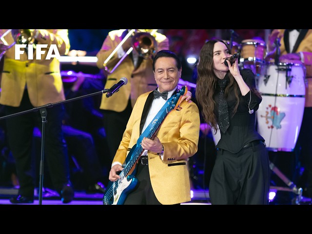 Los Ángeles Azules & Belinda perform Por Ella at the Opening Ceremony of FIFA World Cup 2026