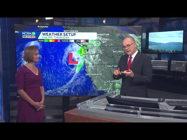 California weather with Dirk & Heather: Hurricanes, a Nor'easter, fire weather and snow!