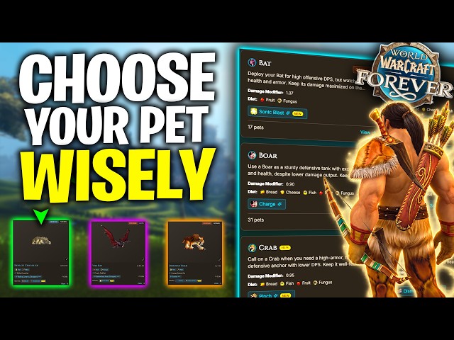 Hunter Pets Are COMPLETELY Different in WoW Forever
