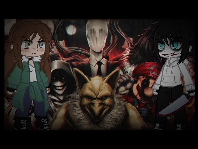 Creepypastas reacting to Creepypasta rap (Anirap) - File 404