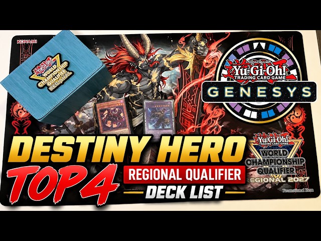 Destiny HERO TOP 4 Yugioh! Regionals! OCT 2026  | Genesys Deck Profile + Werewolves' Secret Update