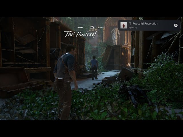 Uncharted 4 tropy peacful resolution walkthrough