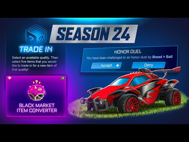 Checking Out The *NEW* Season 24 Update of Rocket League
