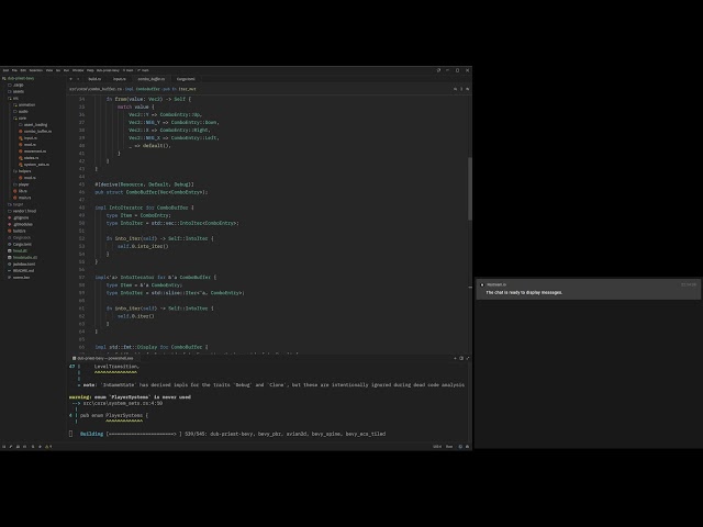 Game development with Rust + Bevy