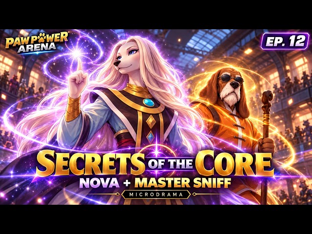 PAW POWER ARENA EP. 12 — SECRETS OF THE CORE | Nova + Master Sniff