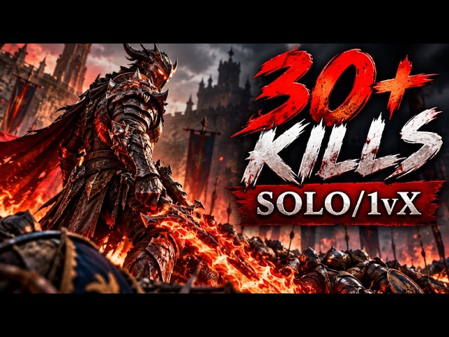 30+ Kills Solo 1vX UNCUT | ESO PvP