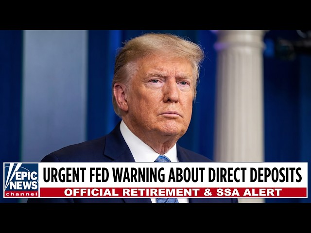 THE FEDERAL RESERVE JUST WARNED EVERY AMERICAN GETTING DIRECT DEPOSITS