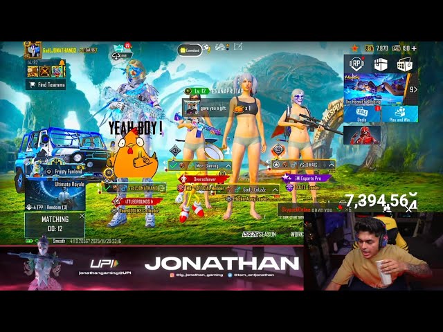 🔥 JONATHAN GOES BEAST MODE IN ULTIMATE ROYALE 😈 | 20+ KILLS DOMINATION! #jonathangaming 