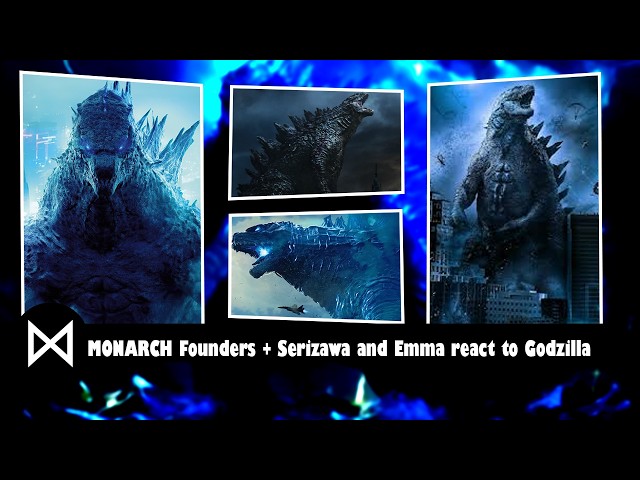 🦖||MONSTERVERSE||🐉 Monarch Founders + Serizawa & Emma react to Godzilla [Play on 2x]