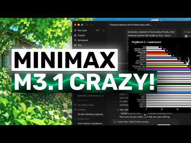Minimax M3.1 Flash (Fully Tested): Okay, this MODEL is PRETTY GOOD!