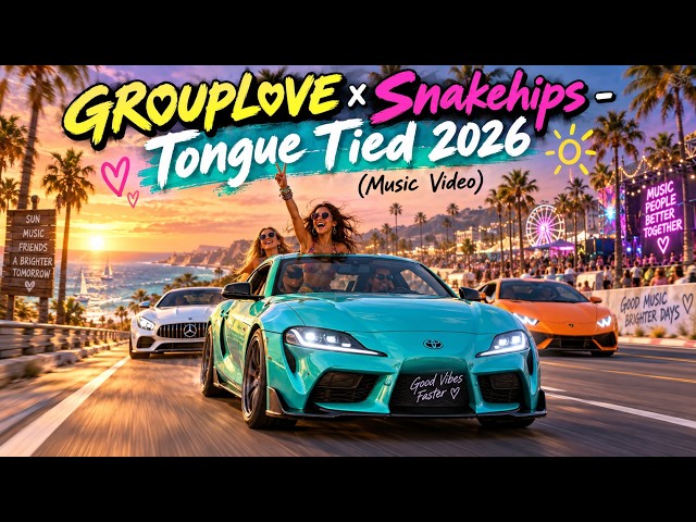GROUPLOVE x Snakehips - Tongue Tied 2026 (Music Video)