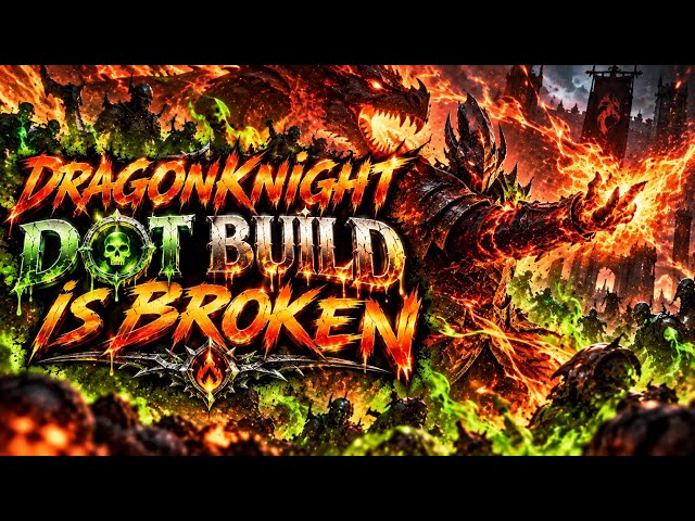 ESO PVP: DRAGONKNIGHT DOT BUILDS ARE BROKEN IMPOSSIBLE TO HEAL THROUGH ALL THESE DOTS 