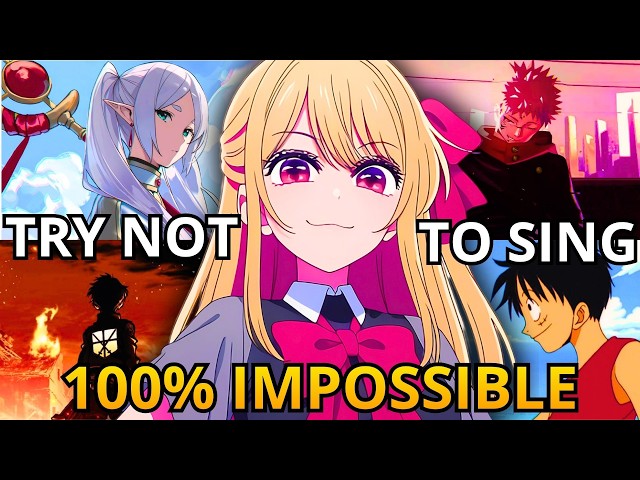 🚫 TRY NOT TO SING OR DANCE: ANIME OPENINGS EDITION! 🎤 (100 BANGER OPENINGS) 🔥