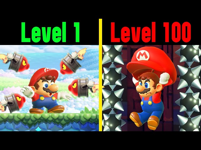 I made Every Level HARDER in Mario Wonder