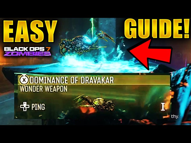 Rex Infernus How to get Necrofluid Gauntlet Wonder Weapon FREE Easter Egg Guide! (BO7 Zombies WW)