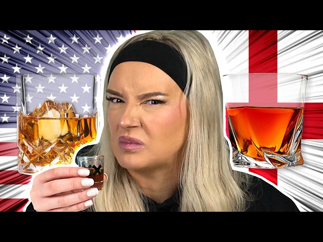 Irish People Try American Bourbon Vs English Whisky