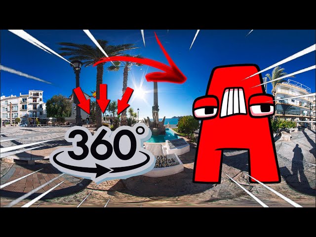 Alphabet Lore Finding Challenge But it's 360 degree video