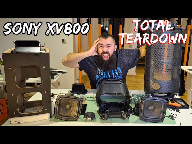 Sony XV800 FULL Teardown (was very hard!)