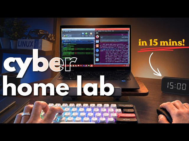 Build your Cyber security Lab at Home in 15 minutes (Only one laptop needed)
